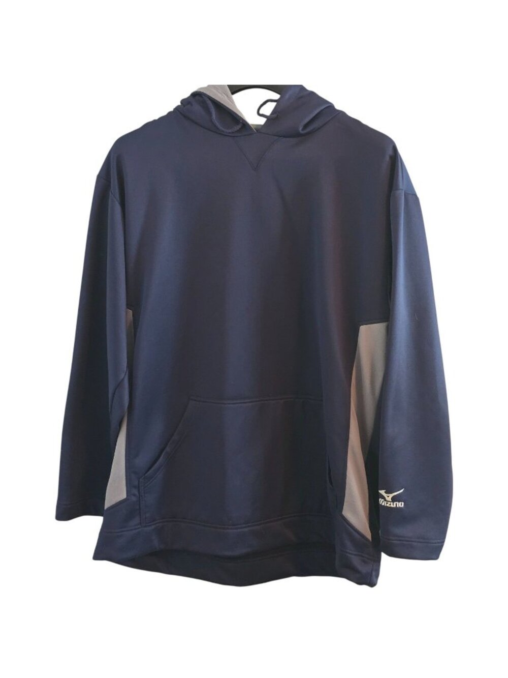 Mizuno Rome Braves Hoodie Men’s XXL Navy Blue Pullover Sweatshirt Baseball Gear